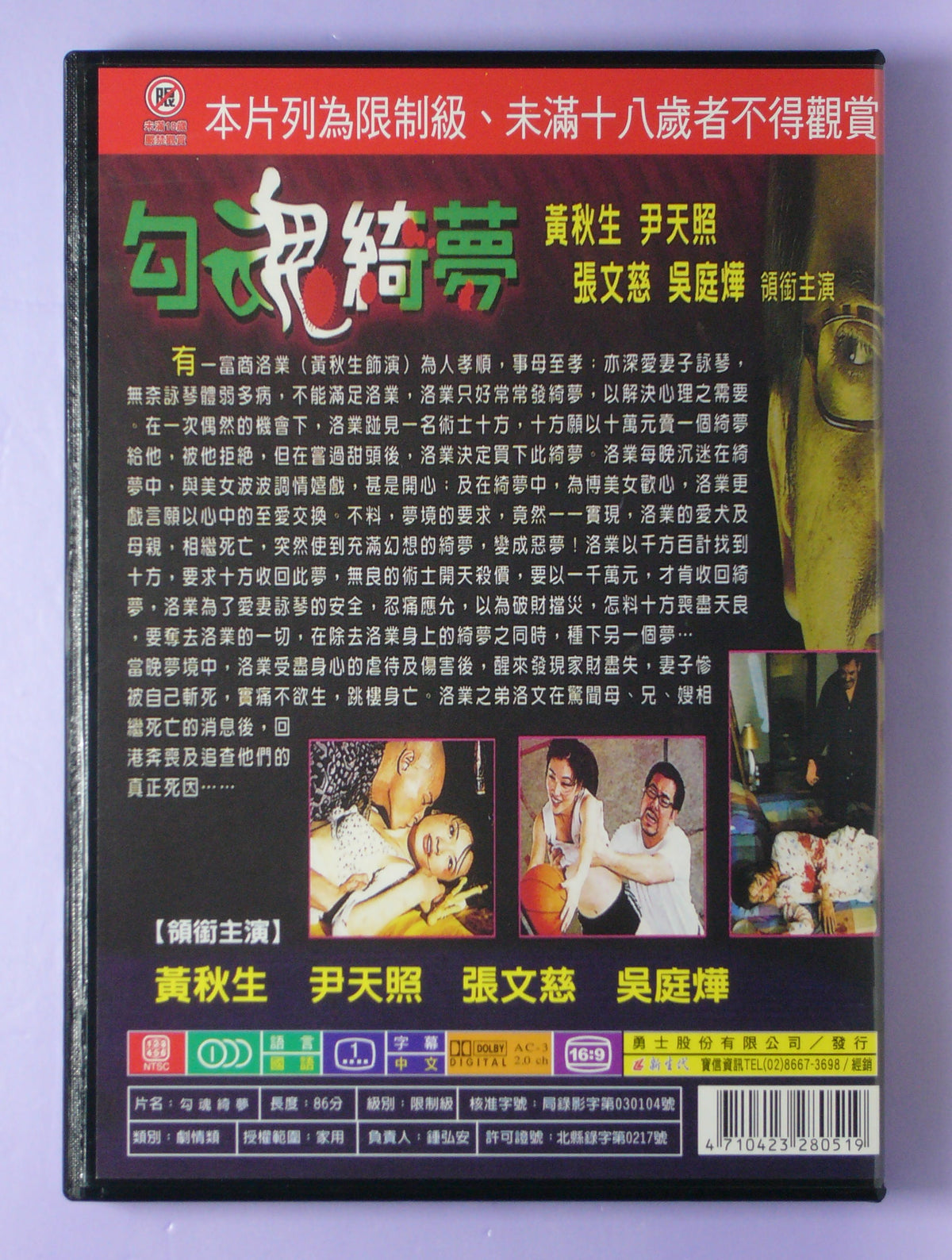 Erotic Nightmare (1999 dvd