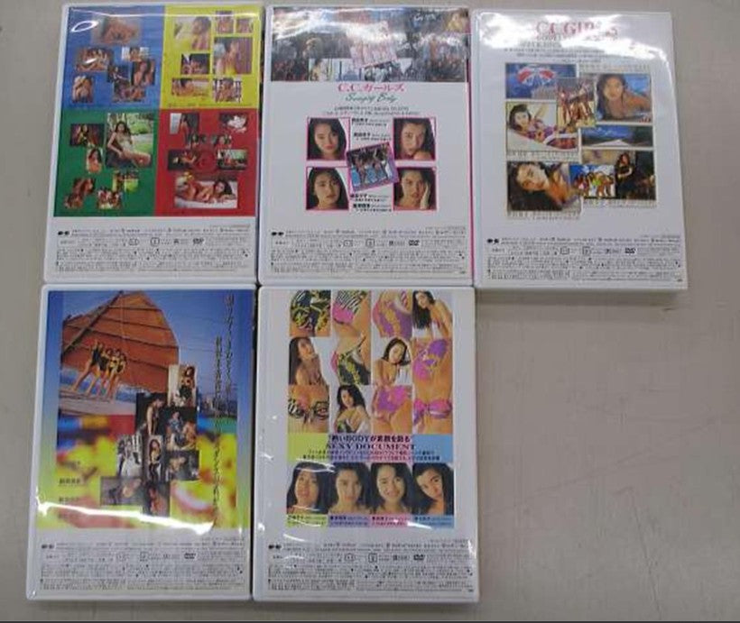 C.C.girls dvd -1 box -Lot of 5dvd